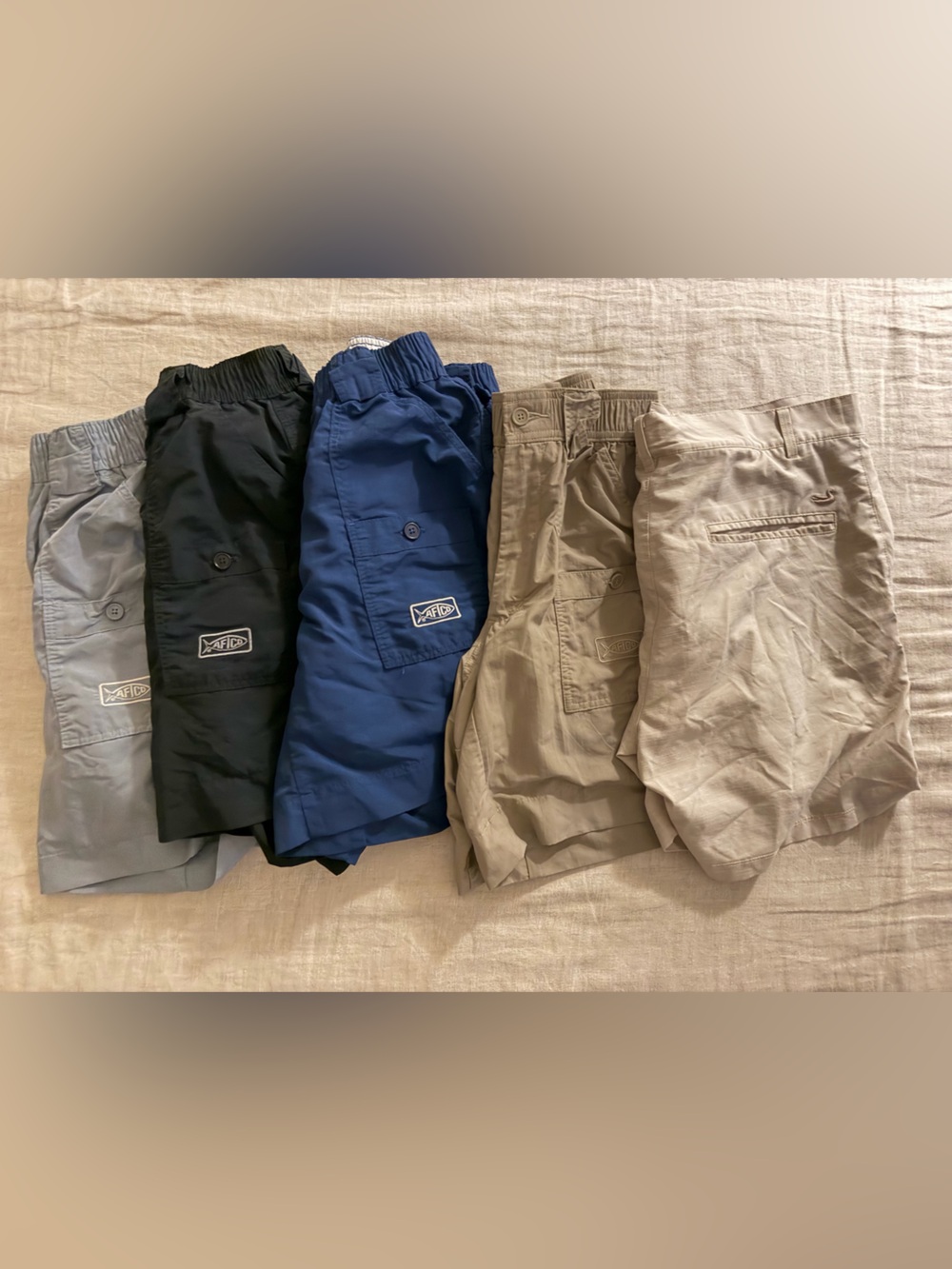 AFTCO + Southern Marsh Men’s Performance Fishing Pants Bundle – 5 Pair